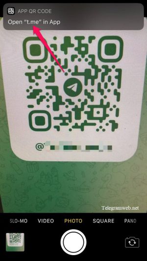 How to scan Telegram QR code?