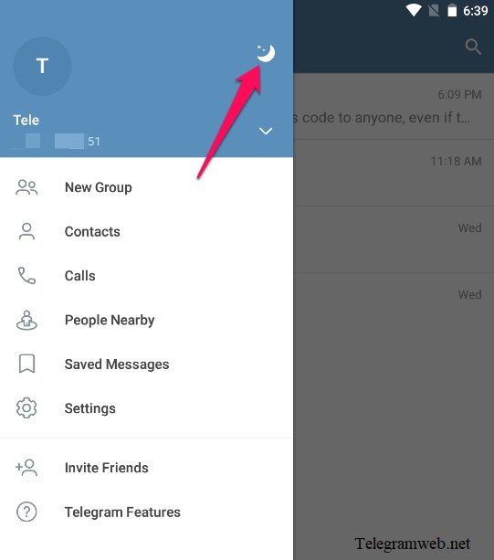 How to enable Telegram Dark Mode on Android
