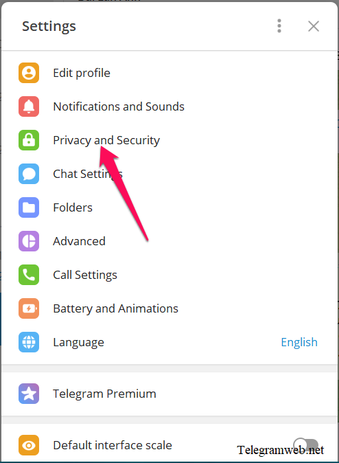 How to hide phone number in Telegram