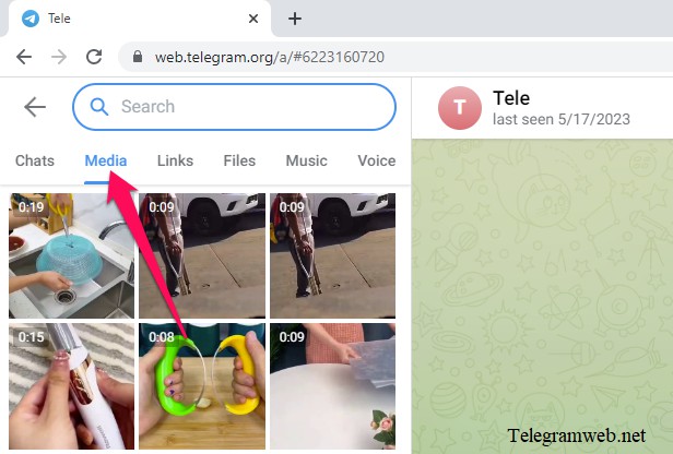 How to download video in Telegram web and Telegram app
