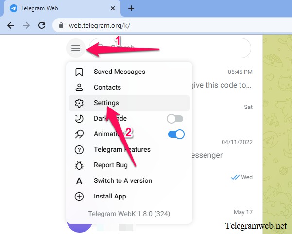 Telegram password - Two step verification when login Telegram