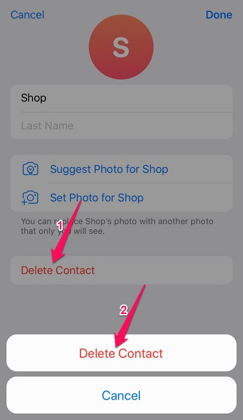 How to delete Telegram contacts