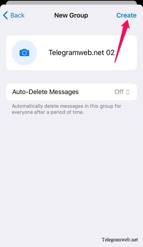 How to create a Telegram Group